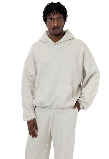 Los Angeles Apparel SF1049, 12oz Fleece Wide Hoodie | Threadbird